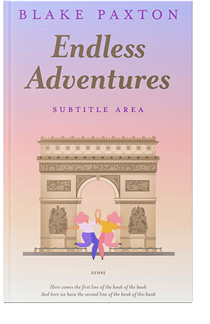 Pre Made Book Cover Dust Storm