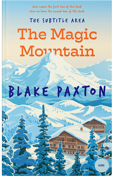 Front view of Edgewater #50013 - Premade Literary Fiction Book Cover | BookCoverZone