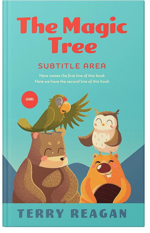 Front view of Downy #50014 - Premade Nature Book Cover