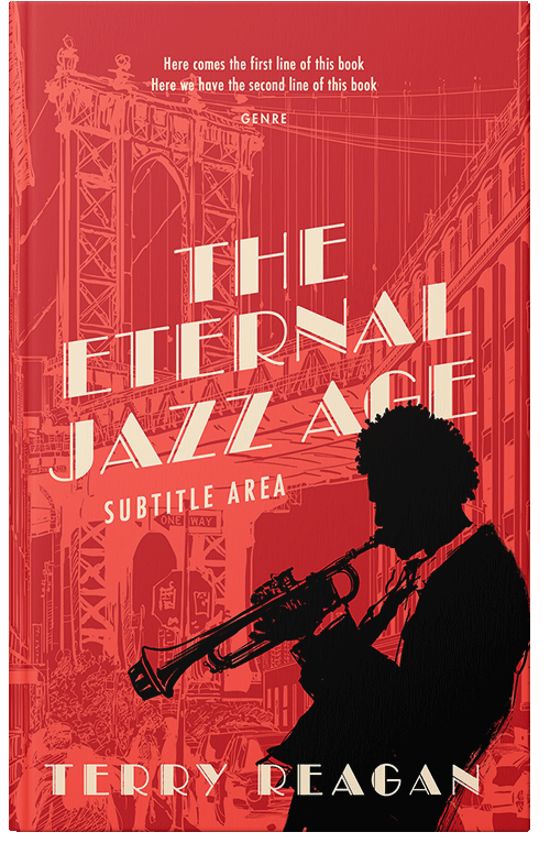 Front view of Punch #50016 - Premade Literary Fiction Book Cover