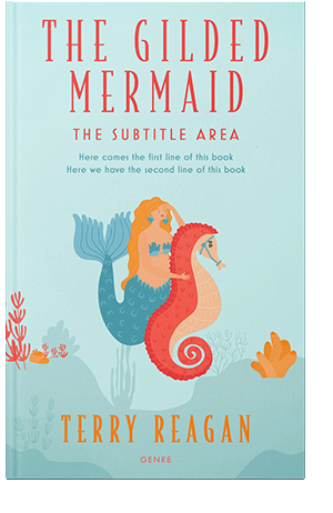 Pre Made Book Cover Jagged Ice