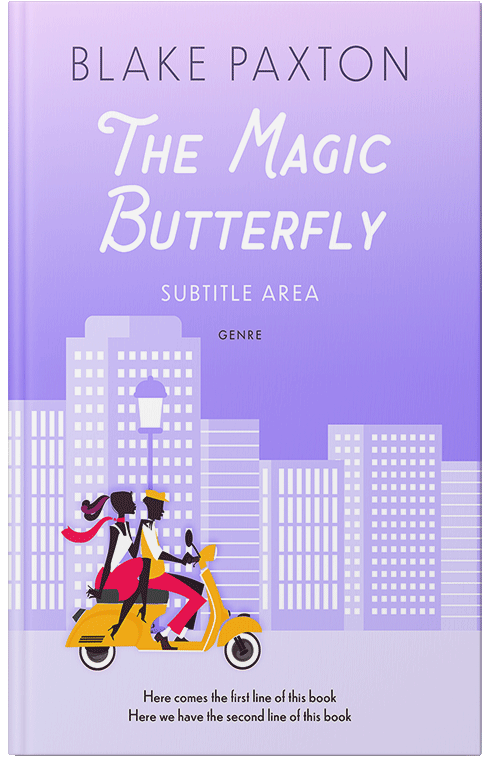 Front view of Premade Teen & Young Adult Book Cover - Perfume