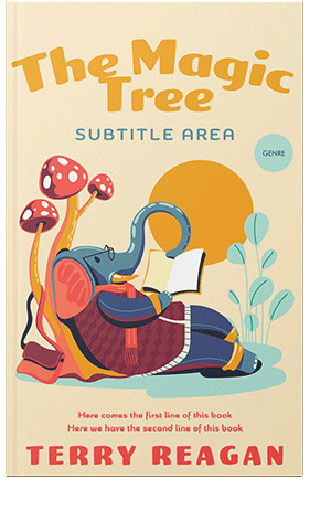 Pre Made Book Cover Albescent White