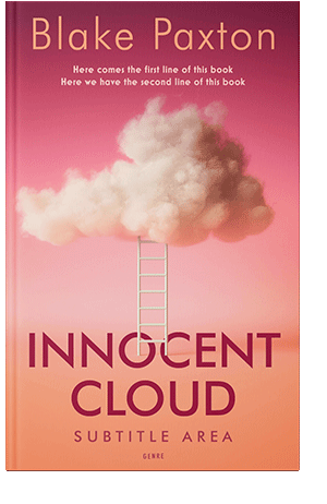 Pre Made Book Cover Rose Bud