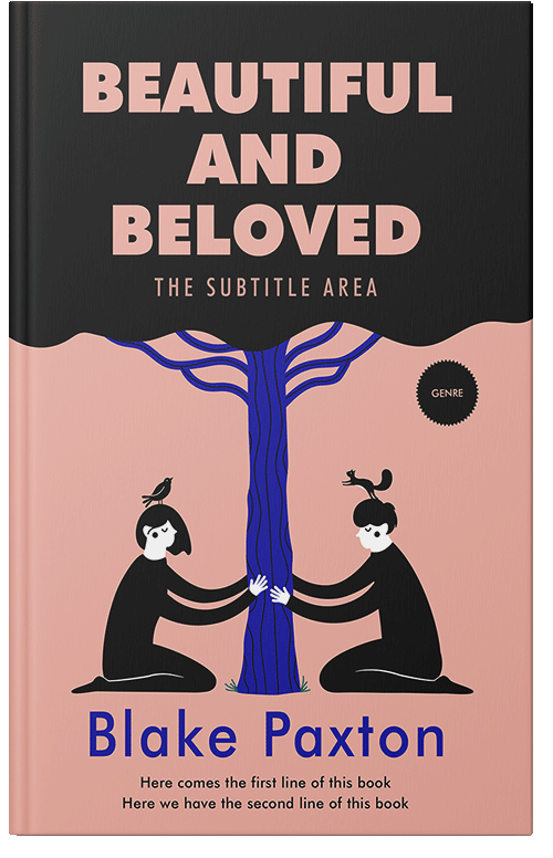 Front view of Zinnwaldite #50045 - Premade Nature Book Cover