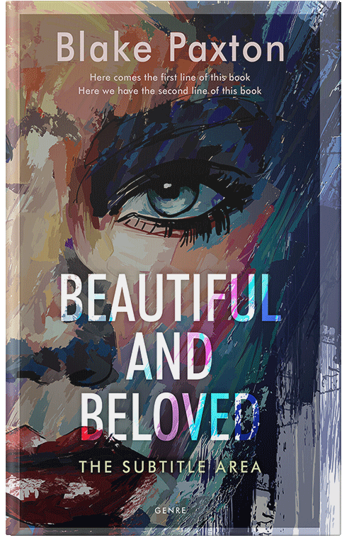 Front view of Premade Erotica Book Cover - Ebony Clay