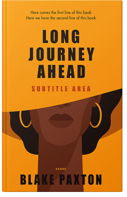 Front view of Premade Teen & Young Adult Book Cover - California