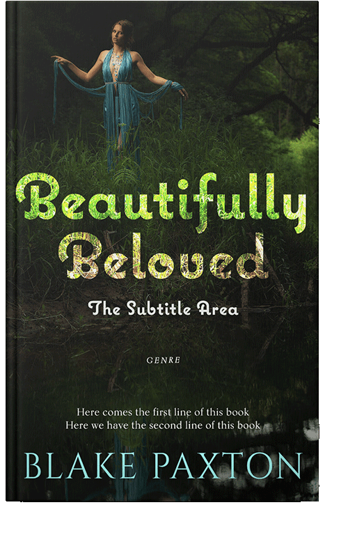 Front view of Marshland #50059 - Premade Romance Book Cover