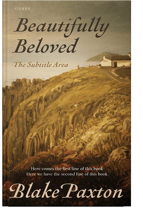 Front view of Sycamore #50060 - Premade Literary Fiction Book Cover