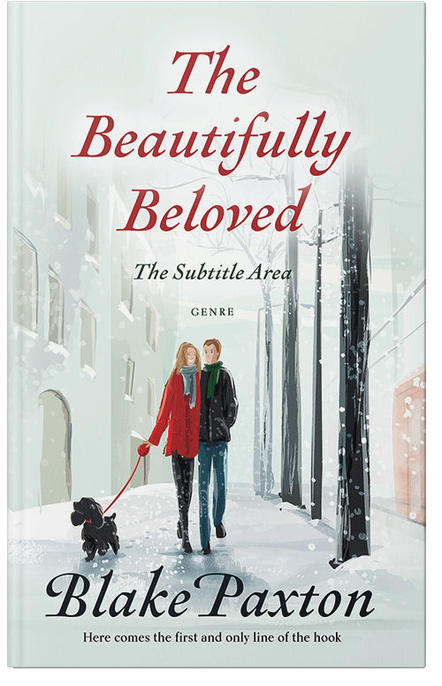 Front view of Porcelain #50064 - Premade Romance Book Cover