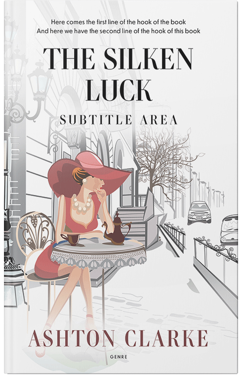 Front view of Premade Chick Lit Book Cover - Swiss Coffee