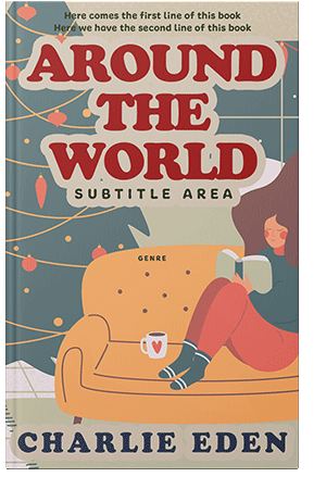 Pre Made Book Cover Calico