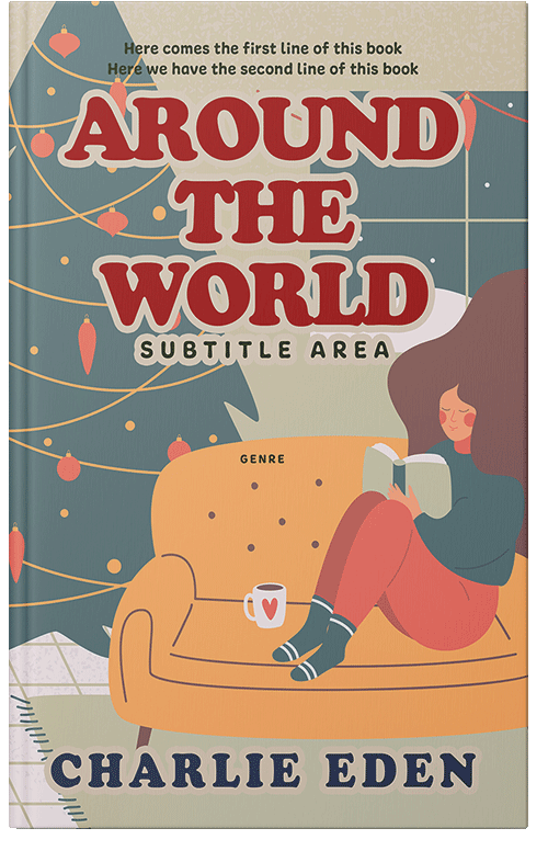 Front view of Calico #50078 - Premade Teen & Young Adult Book Cover