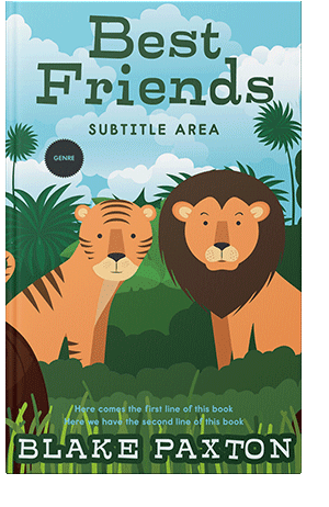 Pre Made Book Cover Tom Thumb