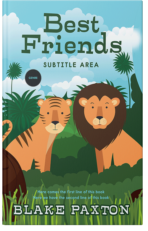 Front view of Tom Thumb #50080 - Premade Nature Book Cover