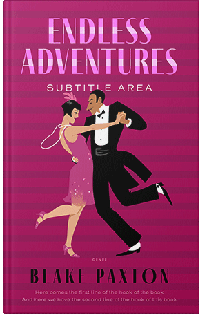 Pre Made Book Cover Jazzberry Jam