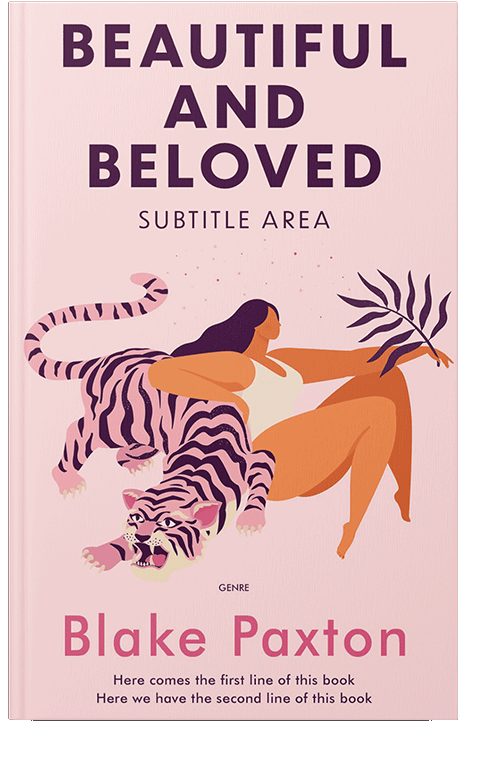 Front view of Azalea #50096 - Premade Teen & Young Adult Book Cover