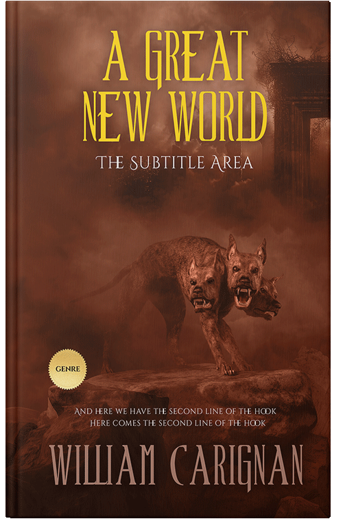 Front view of Premade Fantasy Book Cover - Jambalaya