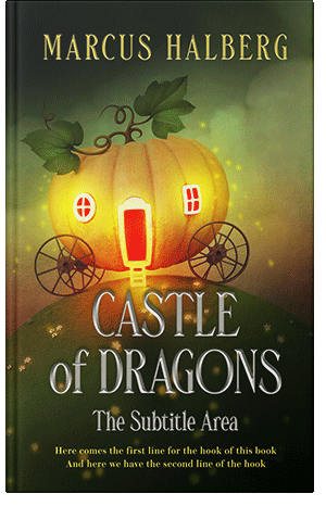 Premade Book Cover Old Gold