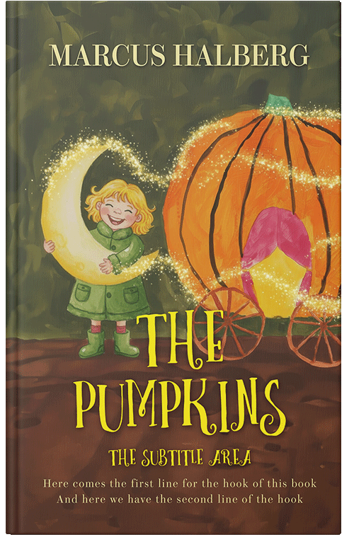 Front view of Premade Children's Book Cover - Millbrook #60008 | BookCoverZone*