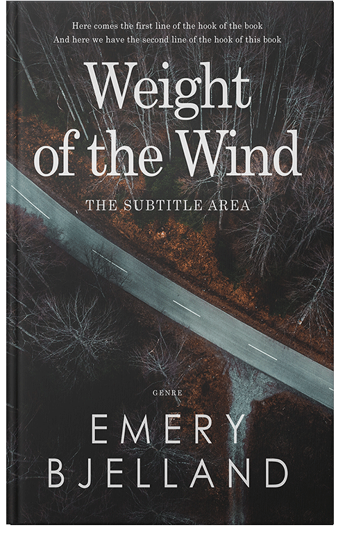 Front view of Premade Mystery & Thriller & Suspense Book Cover - Dune