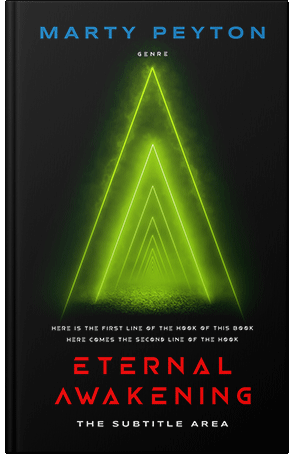 Premade Book Cover Green Waterloo