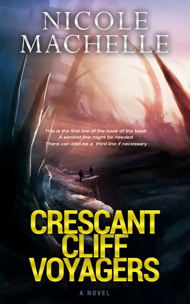 Front view of Straw #70 - Premade Science Fiction Book Cover