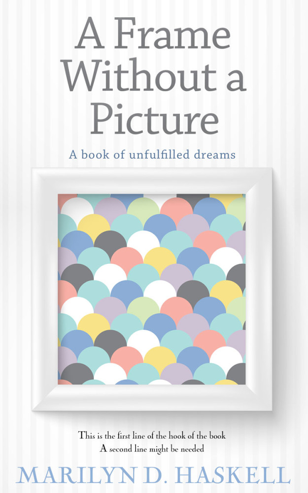 Front view of Cararra #103 - Premade Abstract Book Cover