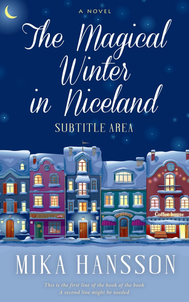 Front view of Cadet Blue #163 - Premade Fantasy Book Cover