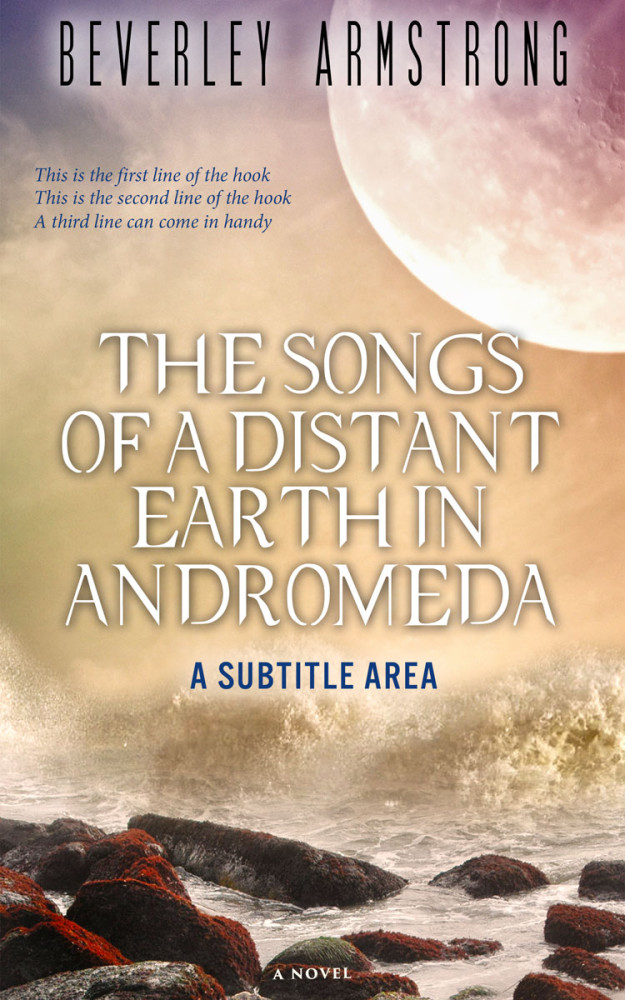 Front view of Sorrell Brown #165 - Premade Fantasy Book Cover