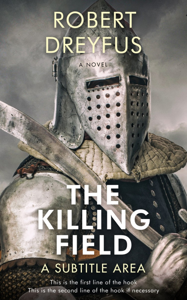 Front view of Fuscous Gray #172 - Premade Historical Book Cover