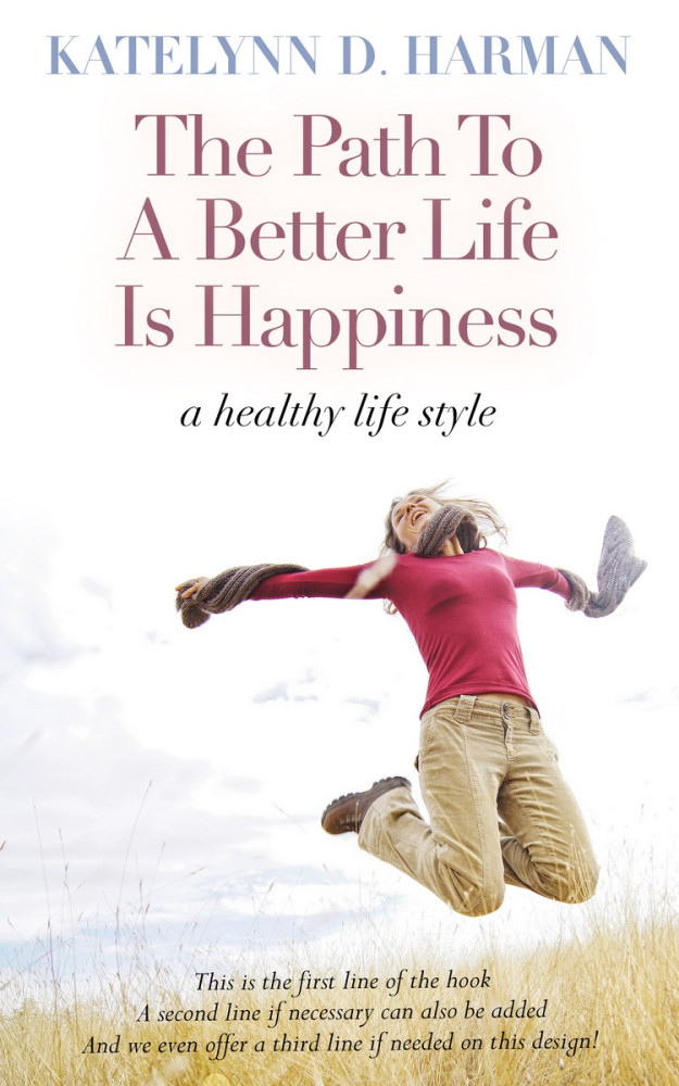 Front view of Pearl Bush #203 - Premade Health & Mind & Body Book Cover