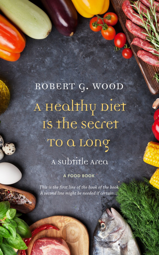 Front view of Abbey #217 - Premade Health & Dieting & Fitness Book Cover