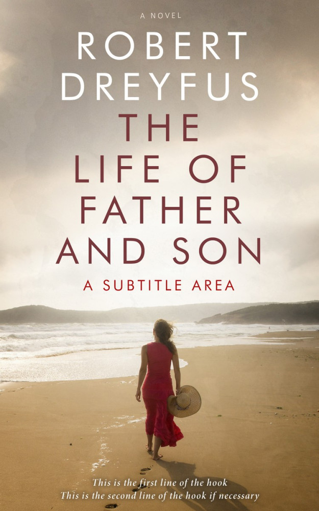 Front view of Sisal #222 - Premade Romance Book Cover