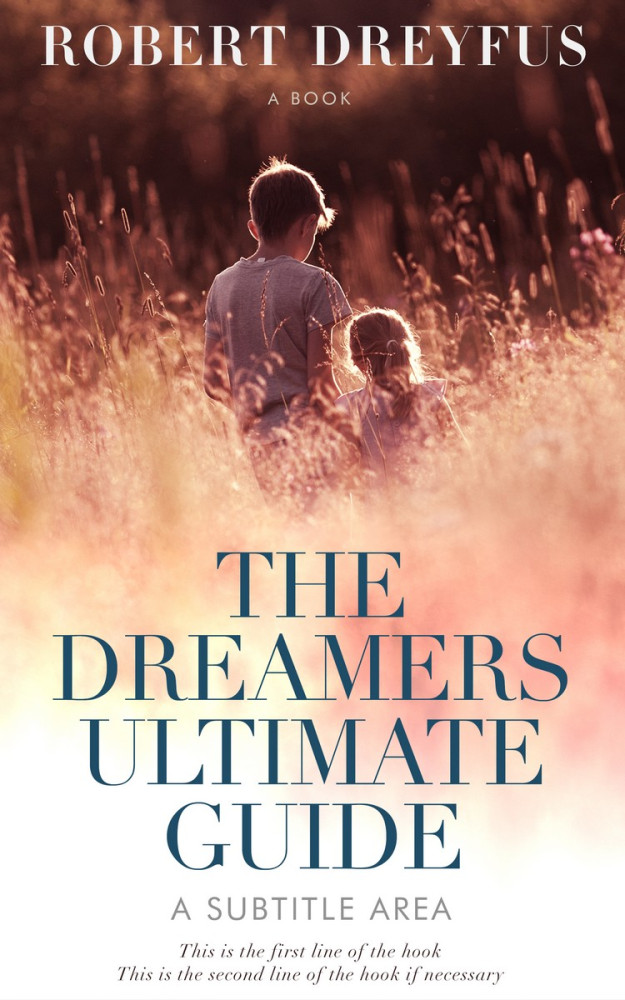 Front view of Mandys Pink #248 - Premade Literary Fiction Book Cover