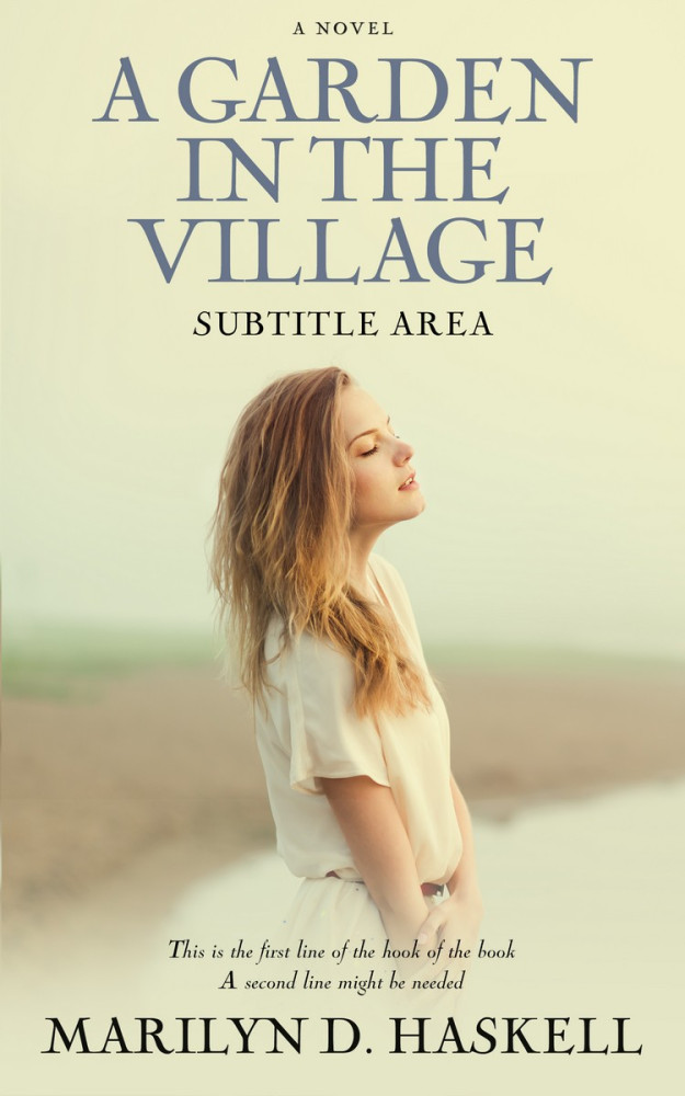 Front view of Beryl Green #254 - Premade Romance Book Cover