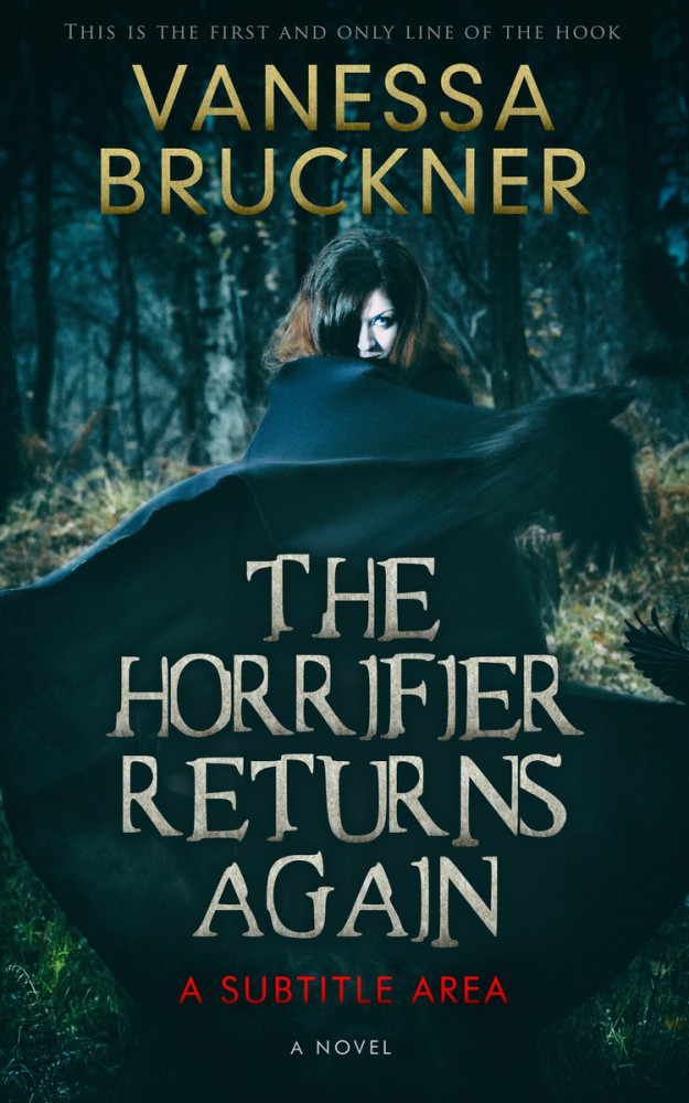 Front view of Bottle Green #267 - Premade Fantasy Book Cover