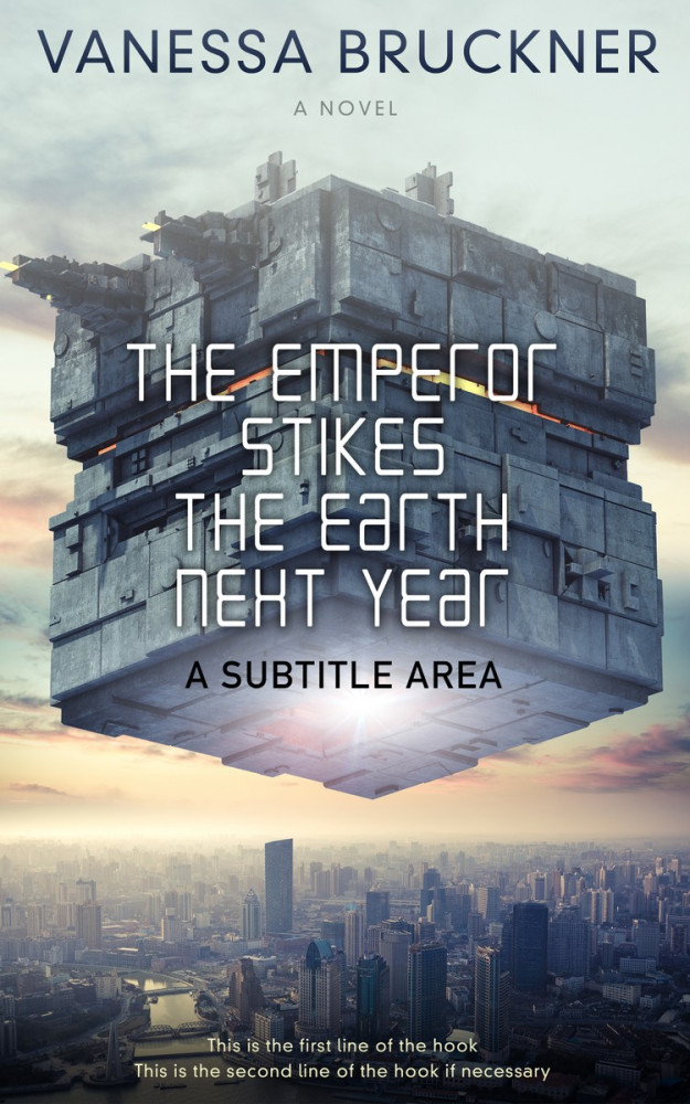 Front view of Kangaroo #280 - Premade Science Fiction Book Cover