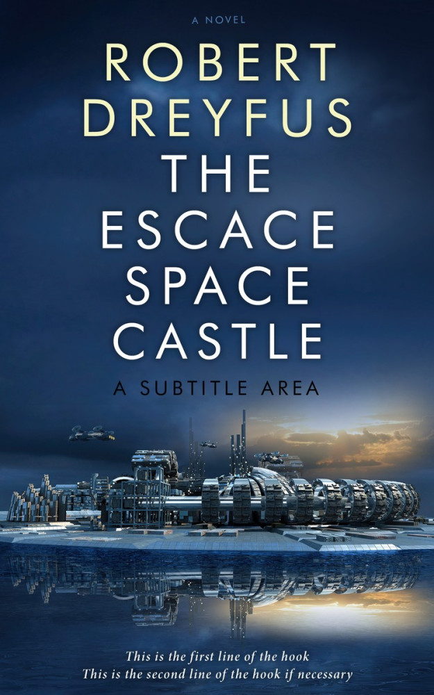 Front view of Cloud Burst #301 - Premade Science Fiction Book Cover