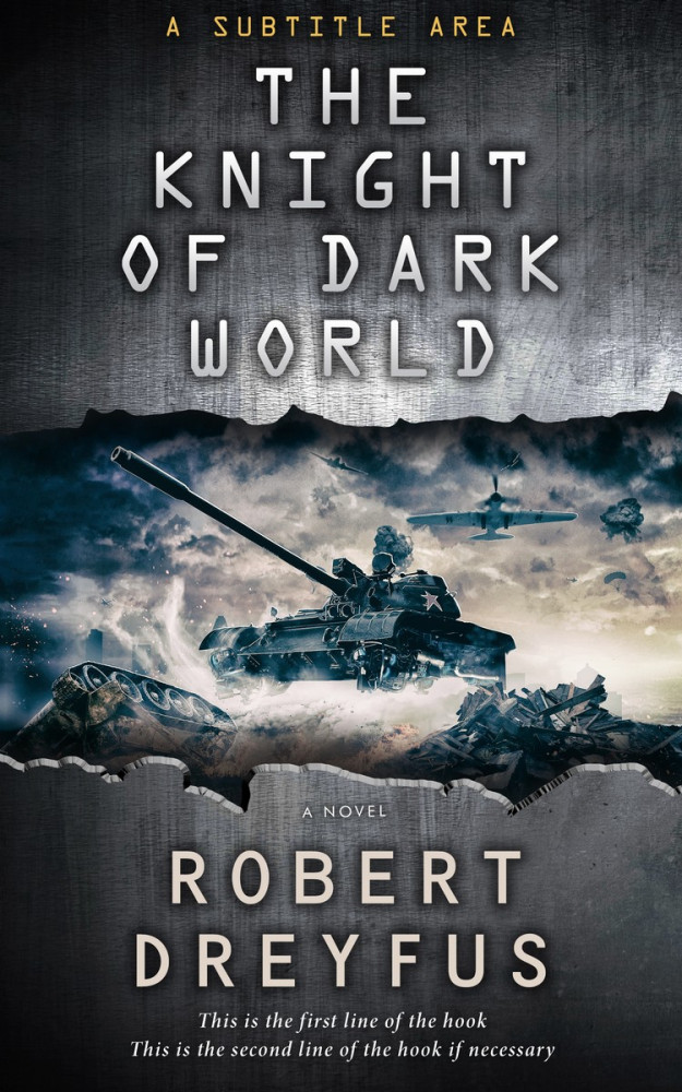 Front view of Outer Space #309 - Premade Apocalyptica Book Cover