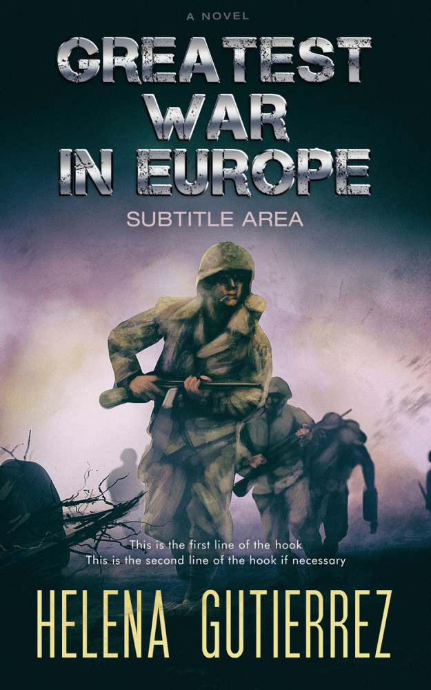 Front view of Cold Turkey #327 - Premade Historical Book Cover