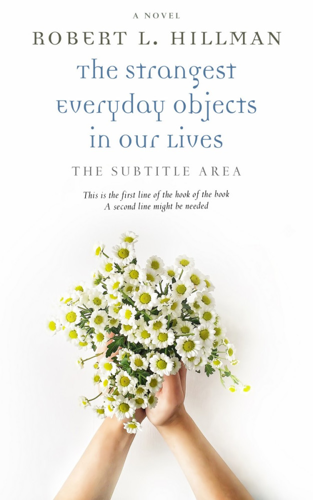 Front view of Pampas #361 - Premade Poetry Book Cover