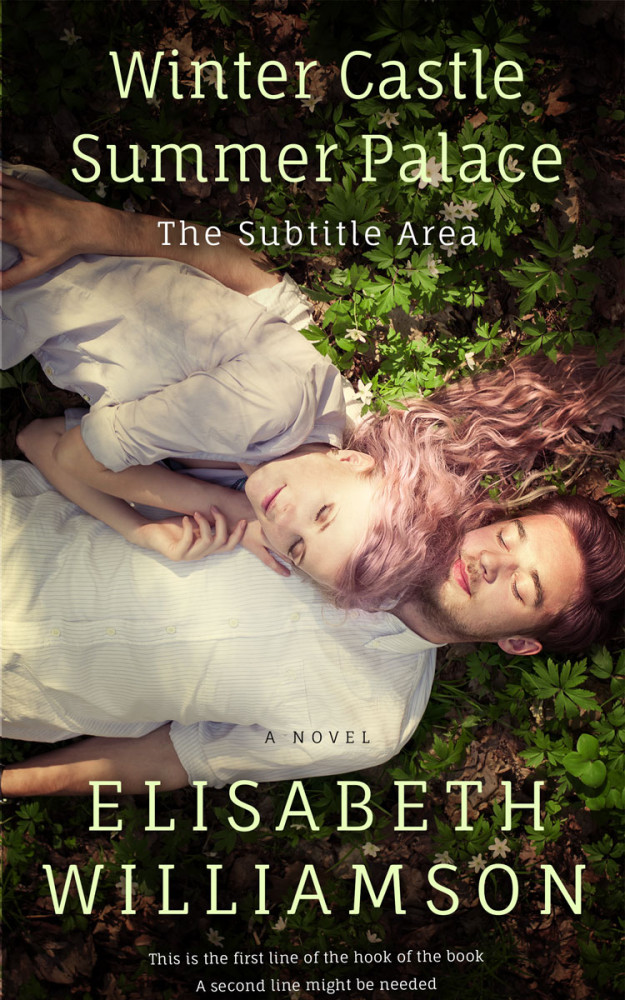 Front view of Akaroa #418 - Premade Romance Book Cover