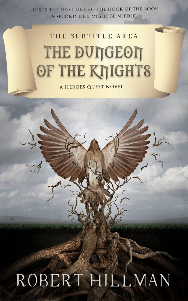 Front view of Tea #430 - Premade Fantasy Book Cover