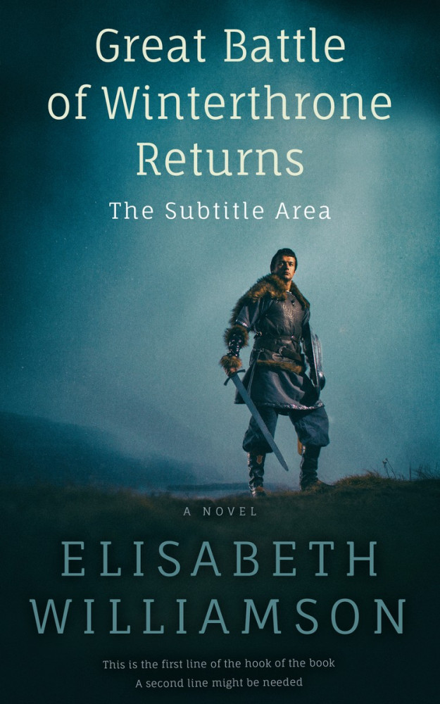 Front view of Elephant #436 - Premade Fantasy Book Cover