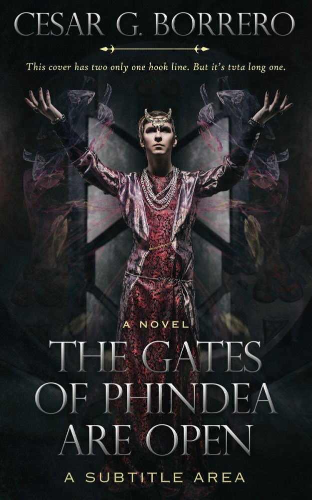 Front view of Shark #454 - Premade Fantasy Book Cover