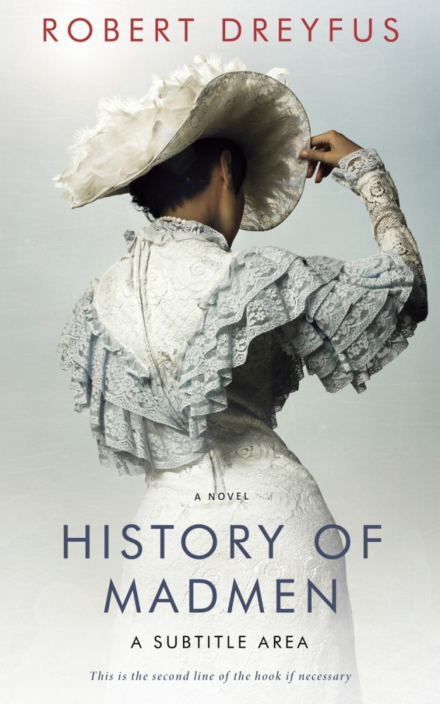 Front view of Celeste #486 - Premade Historical Book Cover