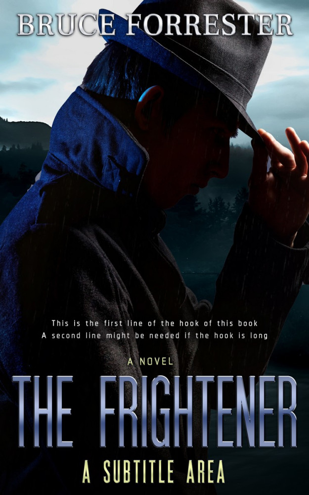 Front view of Loblolly #540 - Premade Mystery & Thriller & Suspense Book Cover