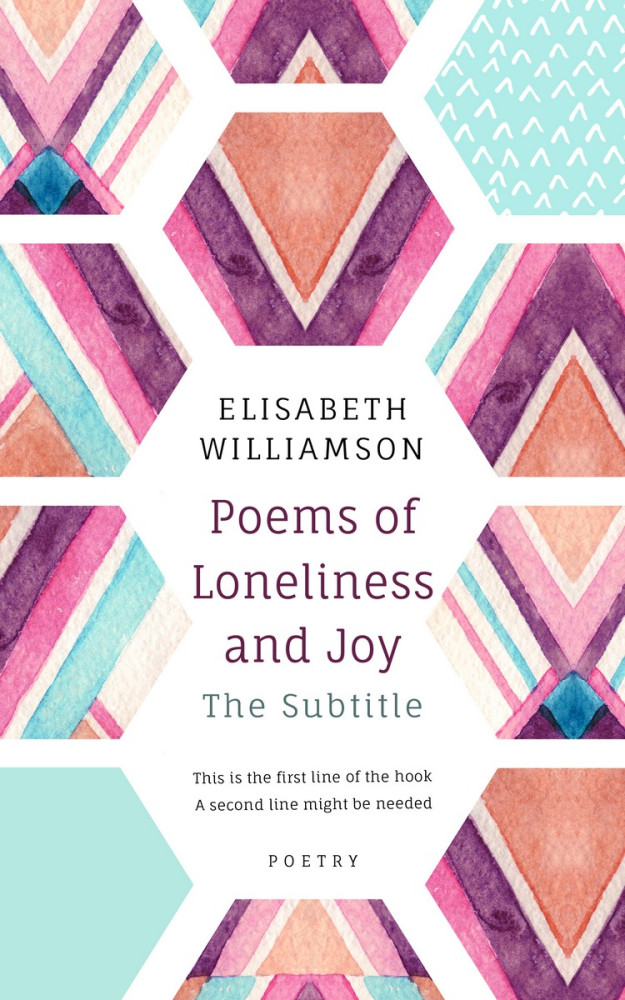 Front view of Swiss Coffee #0563 - Premade Poetry Book Cover | BookCoverZone