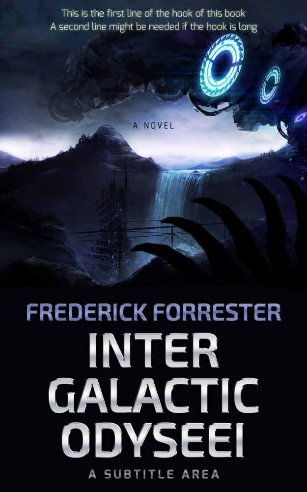 Front view of Vulcan #632 - Premade Science Fiction Book Cover